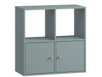 Стеллаж Кейн 5-75x75 Серо-зеленый