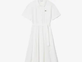 Женское платье Lacoste из хлопка
