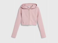 Укороченная толстовка для девочек, Розовый