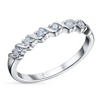 Кольцо из серебра э0612кц01201120_white