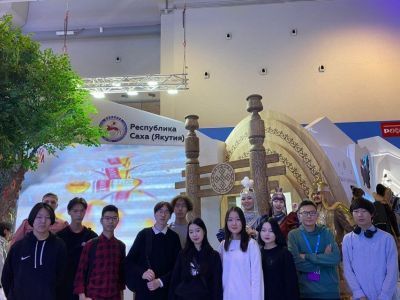 Якутские школьники посетили выставку «Россия» в Москве