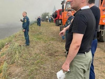 В Арылахе на тушении работают 192 человека