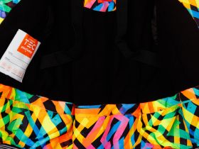 Комплект текстильный с полиуретановым покрытием для девочек: куртка, полукомбинезон