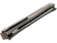 Складной нож LionSteel Thrill, сталь M390, рукоять Grey titanium