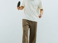 Футболка из хлопка с принтом, Белый