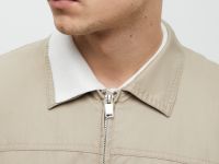 Ветровка из хлопка с отложным воротником