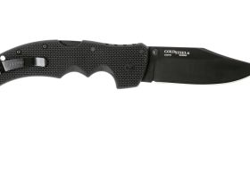 Нож складной Cold Steel Recon 1 Clip, сталь CPM-S35VN, рукоять G10, черный