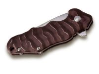 Нож складной CRKT Onion Wrinkle 2, сталь Aus 8, рукоять алюминий