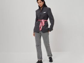 Платок шейный Divina, бордо