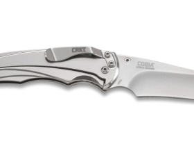 Полуавтоматический складной нож Cobia, CRKT 7040, сталь 1. 4116 (X50CrMoV 15), рукоять нержавеющая сталь