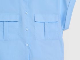 Блузка для девочек, Голубой