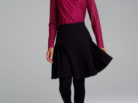 Фуфайка трикотажная для девочек (футболка с длинными рукавами)