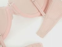 Бюстгальтер с эффектом пуш-ап, Розовый