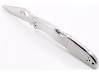 Складной нож Endura 4 - Spyderco 10P, сталь VG-10 Satin Plain, рукоять нержавеющая сталь