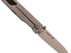 Складной нож Mr.Blade Style stonewashed сталь N690, рукоять Grey Titanium