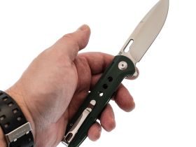 Складной нож Eafengrow EF910 Green, сталь D2, рукоять G10