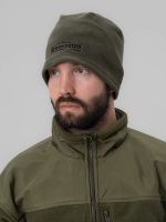Шапка Remington Molding Cap Green (Олива) — флис, защита от ветра, для охоты и рыбалки