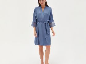 Халат Alisma, сапфир