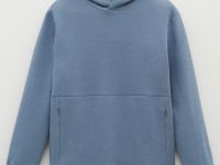 Худи прямого силуэта с капюшоном