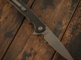 Складной нож CJRB Briar, сталь D2, рукоять карбон