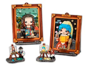 1287_MK Конструктор Девушка с жемчужной сережкой