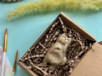 Подставка под кисти "Котик бежевый" 8,5х3,0 см