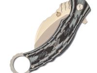 Складной нож QSP Eagle, сталь D2, рукоять черно-белый G10