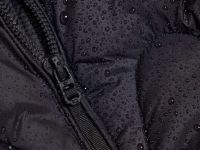 Утеплённая куртка для девочек, Черный