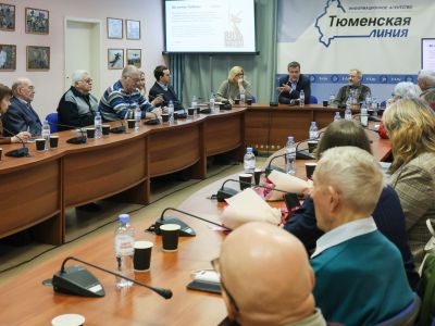 Зампред СЖР подвел итоги года вместе с тюменскими журналистами