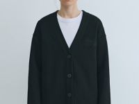 Кардиган с вышивкой, Черный