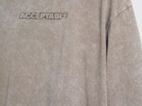 Лонгслив с принтом и эффектом стирки, Бежевый