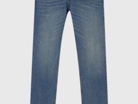 Базовые зауженные джинсы, Синий