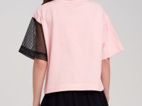 Фуфайка трикотажная для девочек (футболка)