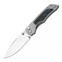 Складной нож Artisan Cutlery Wizard, сталь S90V, рукоять титан/карбон