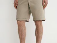 Шорты с ремнём, Белый