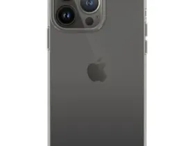 Чехол-накладка Kzdoo Guardian Case для iPhone 15 Pro Max силиконовый (прозрачно-черный)