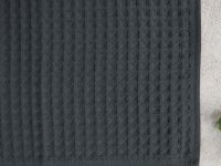 Полотенце вафельное Francesca, графит