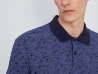 Поло с принтом