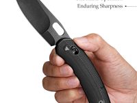 Складной нож Trivisa Lamb-03B, сталь N690, рукоять G10