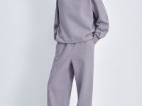 Толстовка из хлопка на резинке