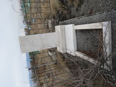 Могила Монгуш Халасаловича Черзи, народного мастера резьбы по камню