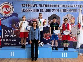 В десятый раз в Монголии проведен национальный чемпионат по мас-рестлингу
