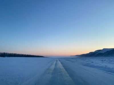 Заработал автозимник от границы Хангаласского района до села Солянка Оймяконского района