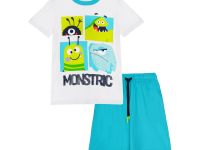 Комплект трикотажный для мальчиков: фуфайка (футболка), шорты