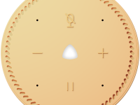 Умная колонка Яндекс.Станция Лайт с голосовым помощником Алиса капучино