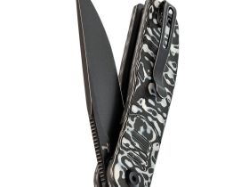 Складной нож Tenable Einar, сталь NItro-V, рукоять карбон