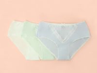 Набор трусов Maxi Slip, зеленый/голубой/бежевый