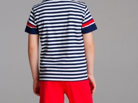 Комплект трикотажный для мальчиков: фуфайка (футболка), шорты