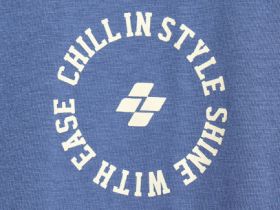 Футболка с принтом для мальчиков, Синий