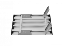 2401 MINI ALUNIUM TABLE S стол скл. алюм (серебристый)